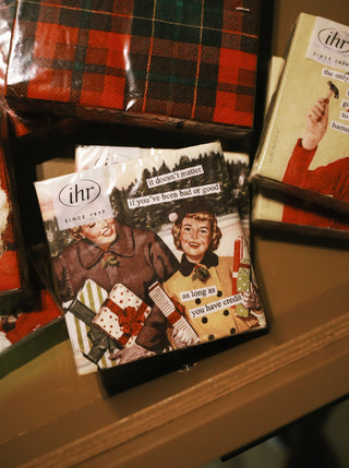Anne Taintor  Paper Cocktail Napkins- You Have Credit