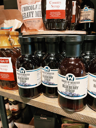 House Of Webster: Blueberry Syrup