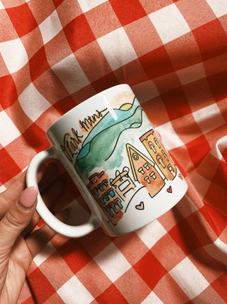 Fayetteville Watercolor Mug