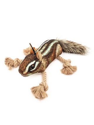 Realistic Chipmunk Dog Toy