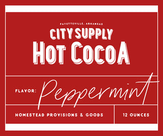 City Supply Peppermint Hot Cocoa - 12oz