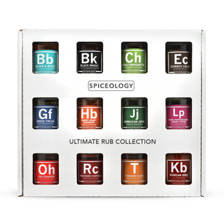 Spiceology: Ultimate Rub Collection - 12 Mini Rub Jars