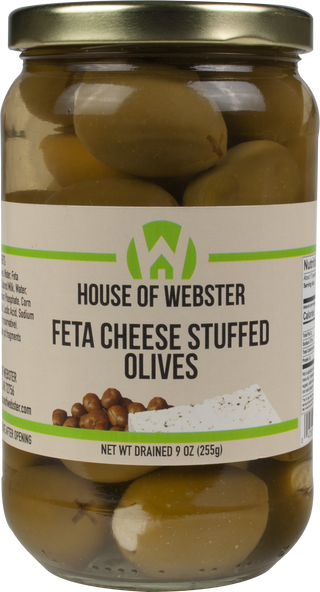 House of Webster: Feta Stuffed Olives