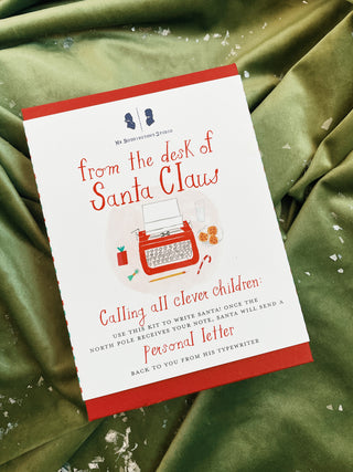 Santa Writes Back Kit
