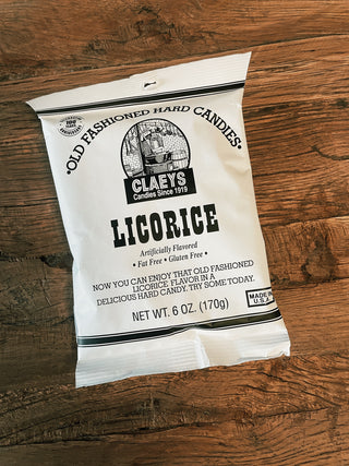 Claey’s Licorice Sanded Hard Candy