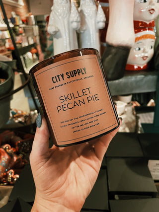 Skillet Pecan Pie Candle