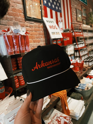 Arkansas Razorbacks Hat - Black