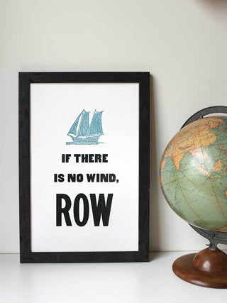 Old Try: If There is No Wind Print - 13x20