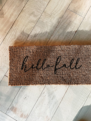 Hello Fall Doormat