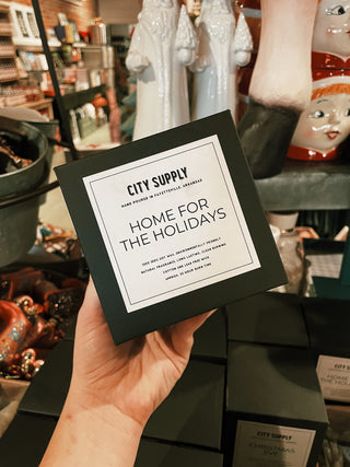 City Supply Home For The Holidays Candle
