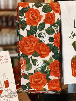 Roses Kitchen Towel