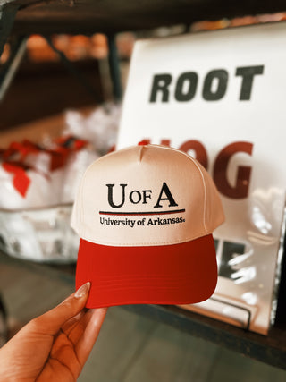 "U of A" Red Trucker