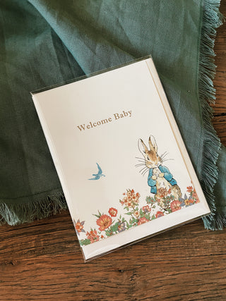 Peter Rabbit Baby Card