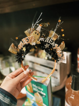 Cheers to the New Year Headband