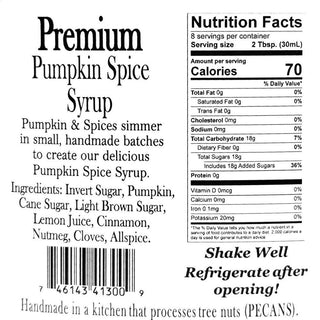 War Eagle Mill - Pumpkin Spice Syrup