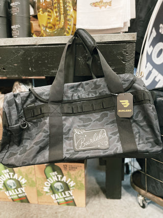 Burlebo- Black Camo Duffle
