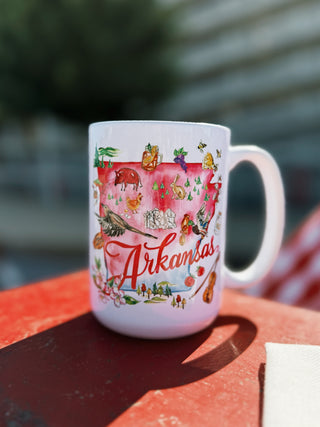 Arkansas Ceramic 15oz Mug