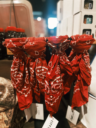 Sun-Kissed Bandana: Red