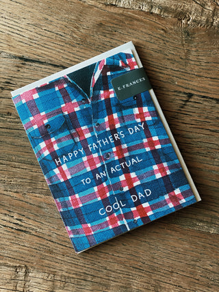 Plaid Dad Father's Day Card – Cool Dad