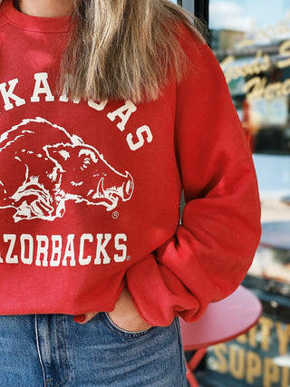 Arch Arkansas Razorback Vault Sweatshirt