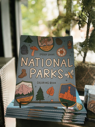 National Parks Coloring Book