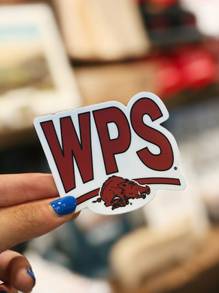 WPS Hog Sticker