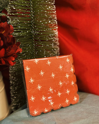 Christmas Star Cocktail Napkin