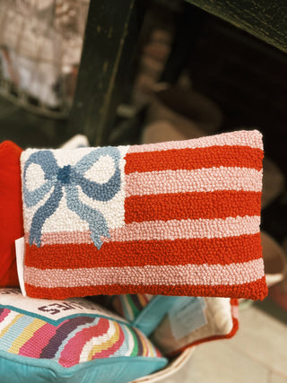 Bow Flag Hook Pillow