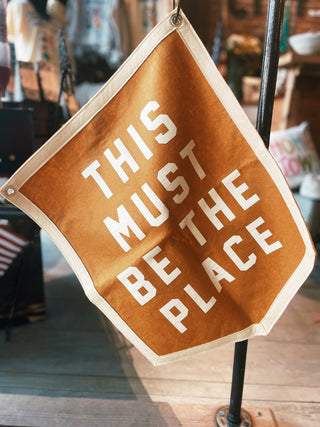 This Must Be The Place Camp Flag