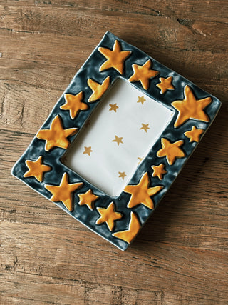 Stars Stoneware Photo Frame