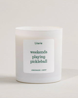 Weekends Playing Pickleball