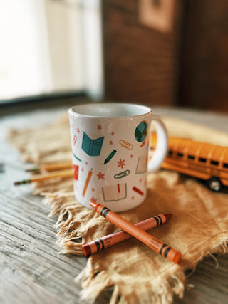 Classroom Icons Coffee Mug