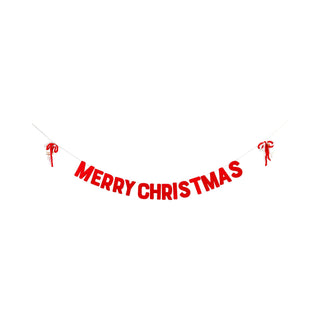Thick Felt Merry Christmas Banner