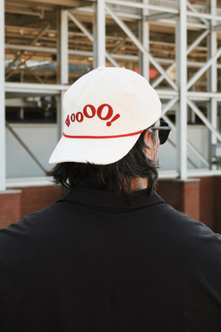 Woooo! Corduroy Vintage Trucker Hat