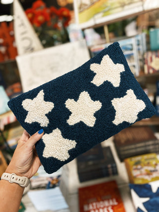 Patriotic Stars Hook Pillow