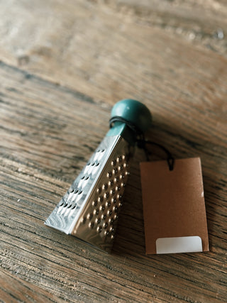 Stainless Steel Mini Sided Grater- Green