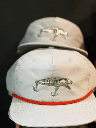 Fishing Lure Embroidered Rope Hat