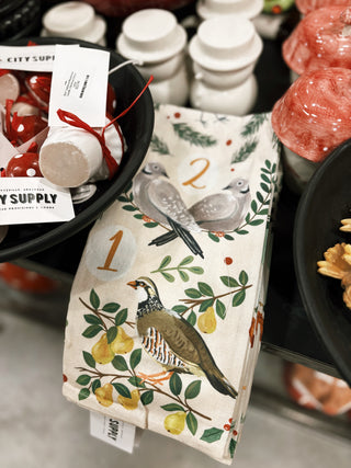 12 Days Of Christmas Kitchen Towel