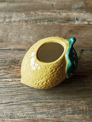 Lemon Bud Vase