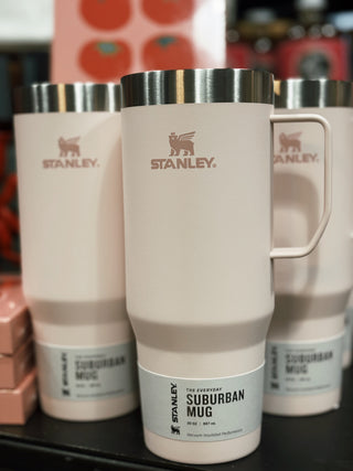 Stanley- The Everyday Suburban Mug 30oz: Rose Quartz