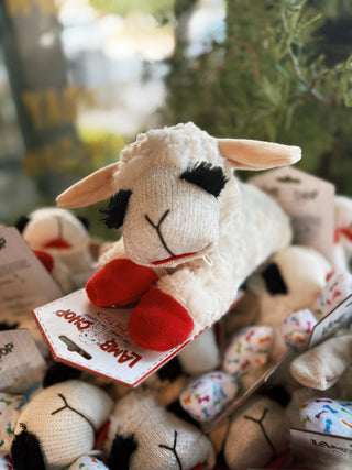 Lamb Chop Plush Dog Toy 10"