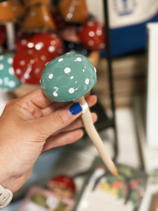 Mushroom Plant Stake