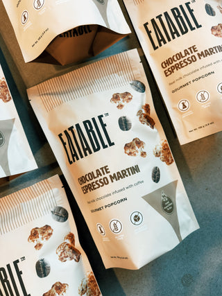 Chocolate Espresso Martini - Gourmet Milk Chocolate Popcorn