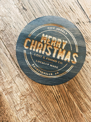 City Supply X Lost & Found: Merry Christmas Candle