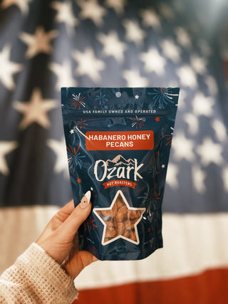 Ozark Nut Roasters - (Summer Edition) Habanero Honey Pecans