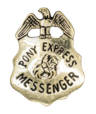 Pony Express Badge