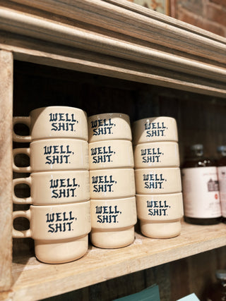 Well, Shit Retro Diner Mug