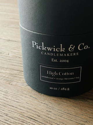 Pickwick & Co: High Cotton Candle