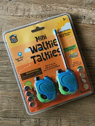 Outdoor Discovery Mini Walkie Talkie - Set of 2