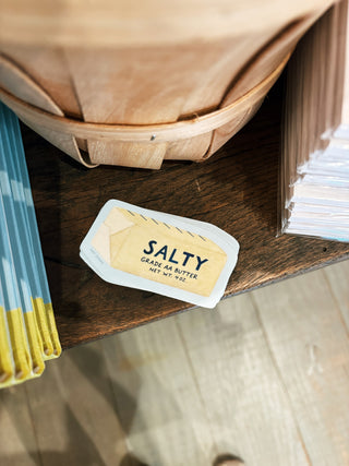 Salty Butter Stick — Vinyl Sticker